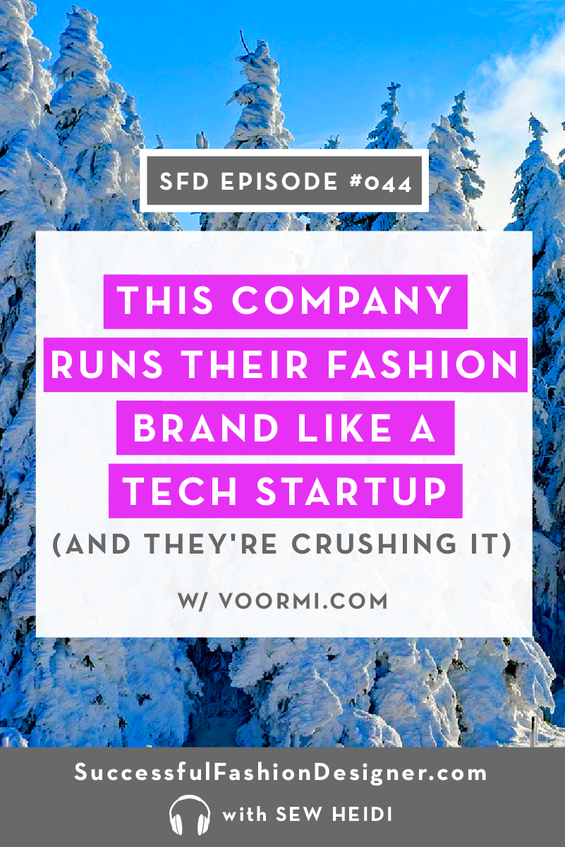 Fashion Brand like a Tech Startup