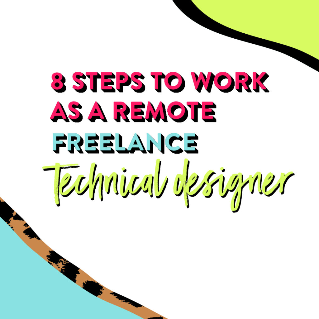 Freelance Technical Fashion Designer How to work remote
