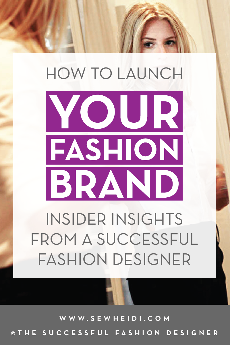 How to Launch Your Fashion Brand / Label: Interview with Successful Fashion Designer Startup Rochelle Behrens by {Sew Heidi}
