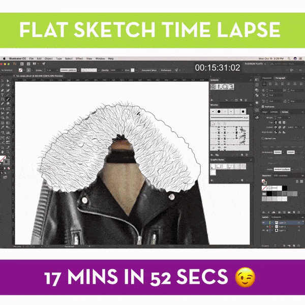 Illustrator Fashion Design Tutorial: How to Draw a Fashion Flat in 20 Mins