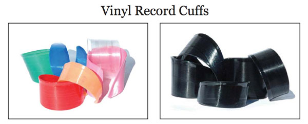 Funklectic Sew Heidi Vinyl Record Cuffs