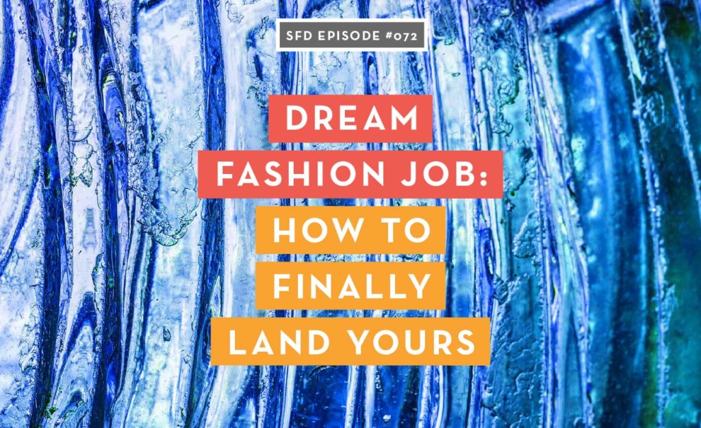 essay about my dream job fashion designer