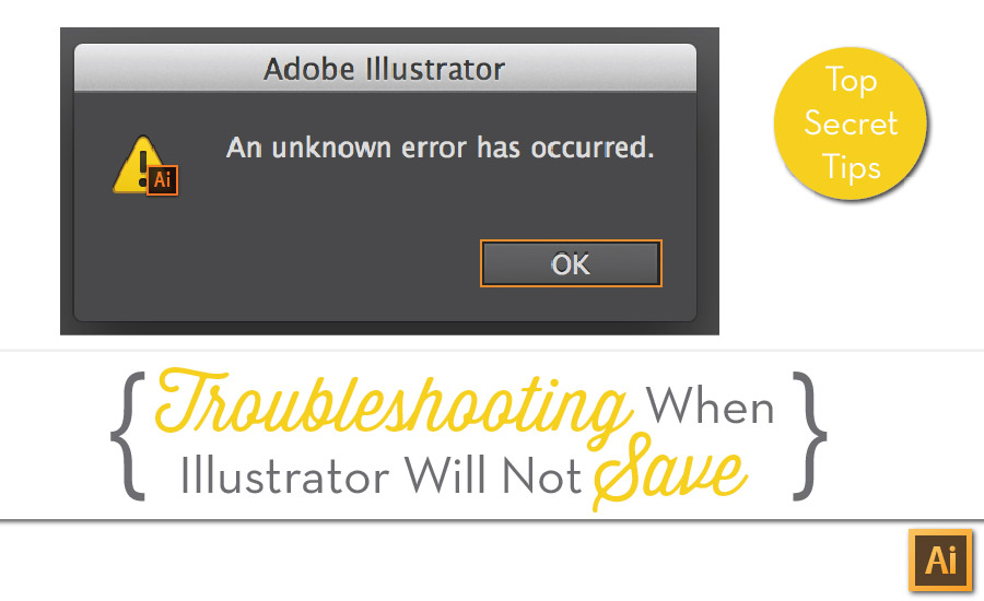 An unknown error has occurred illustrator не открывает файл
