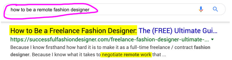 How to be a freelancer in fashion