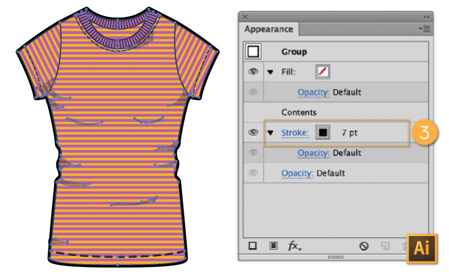 How to Make Your Fashion Sketches in Illustrator More Beautiful tutorial by {Sew Heidi}