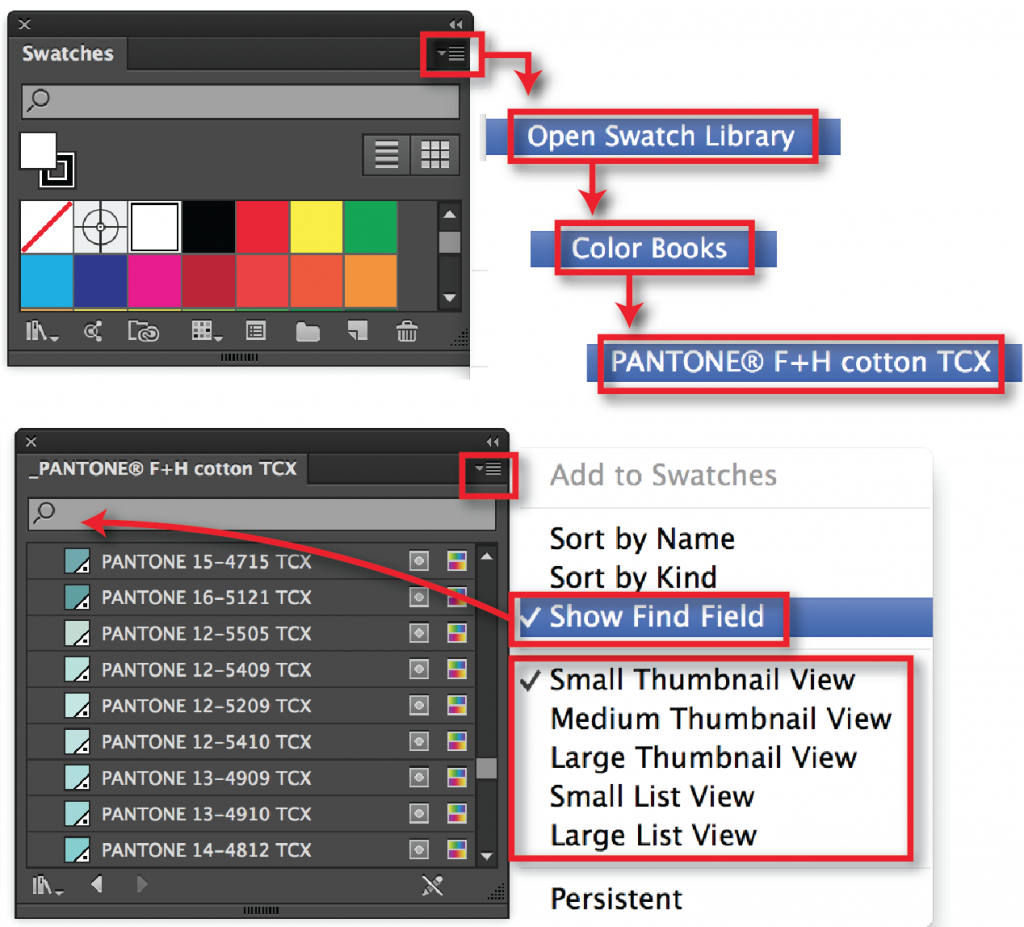 Where Are the Pantone Colors in Adobe Illustrator?