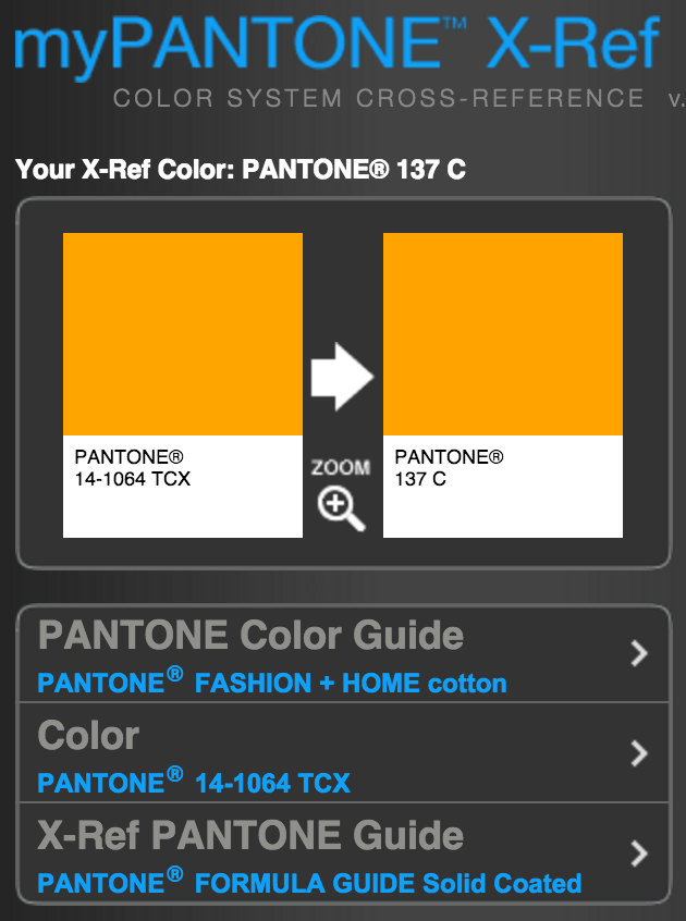 {Sew Heidi} Convert Pantone Colors from One Book to Another