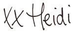 Heidi Signature