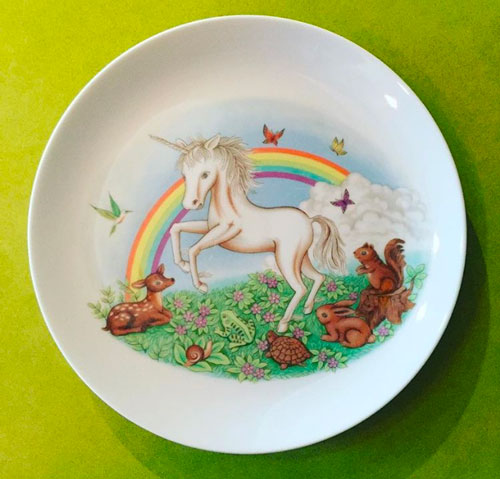 Sew Heidi Unicorn Plate on Instagram